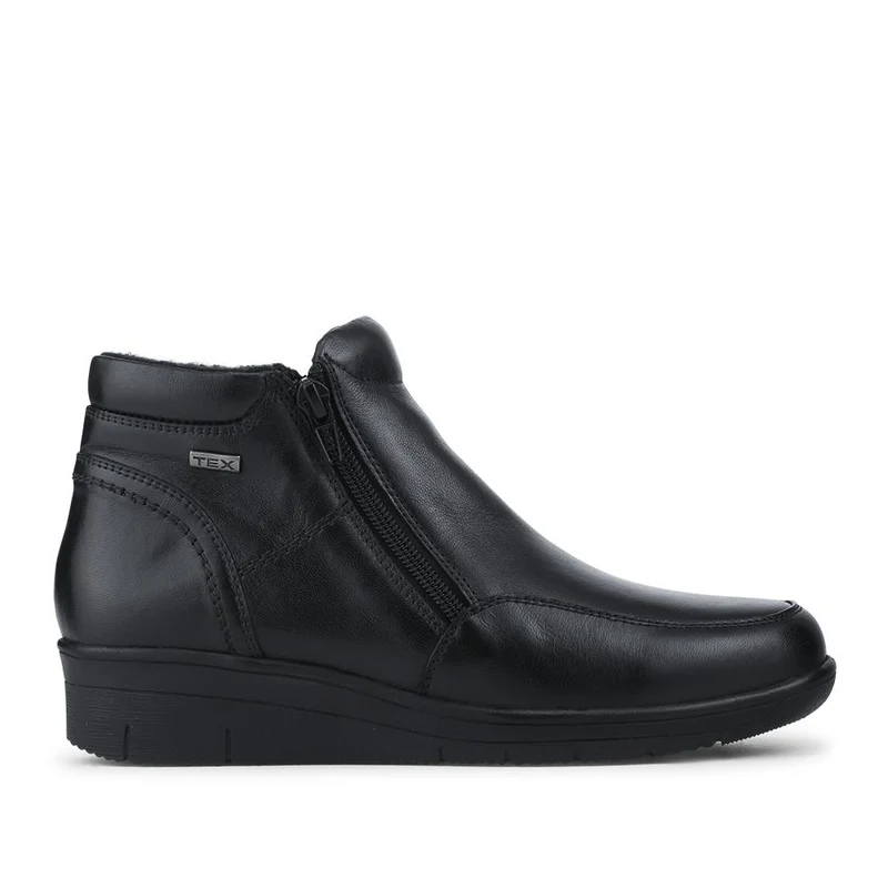 Breathable Leather Water Resistant Boots - DDIN42003 / 328 315 - Black