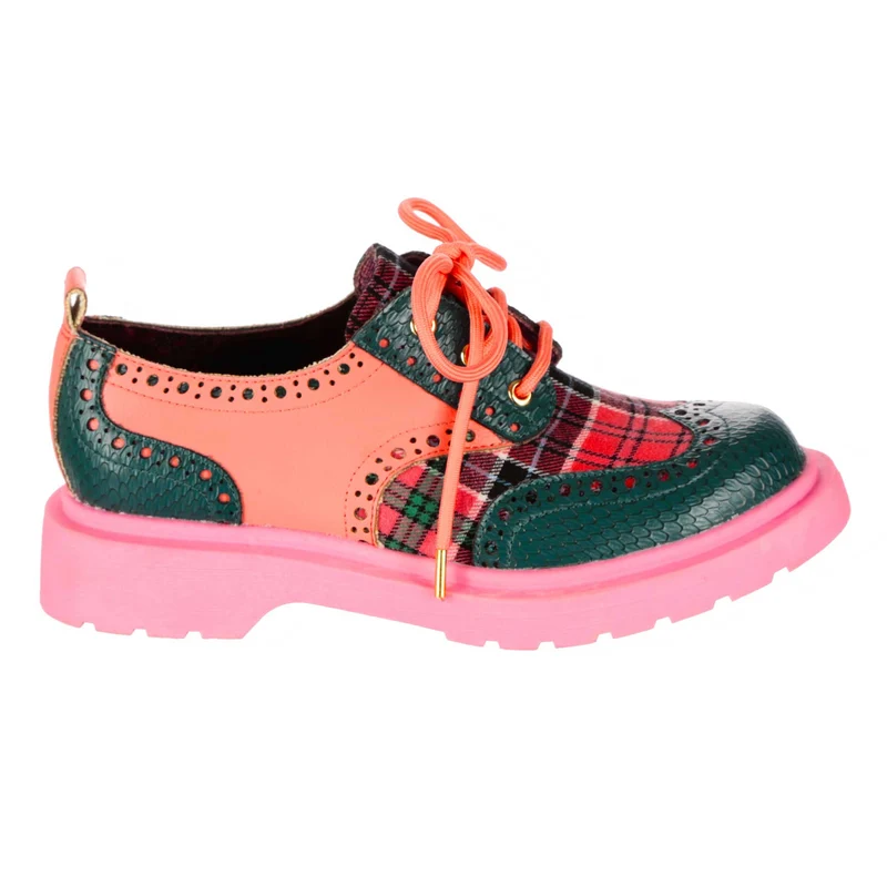 Irregular Choice Damen Smart N Spiffy Schuhe - Rosa