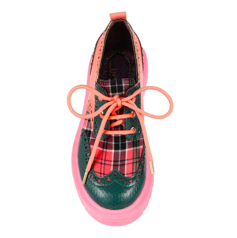 Irregular Choice Damen Smart N Spiffy Schuhe - Rosa