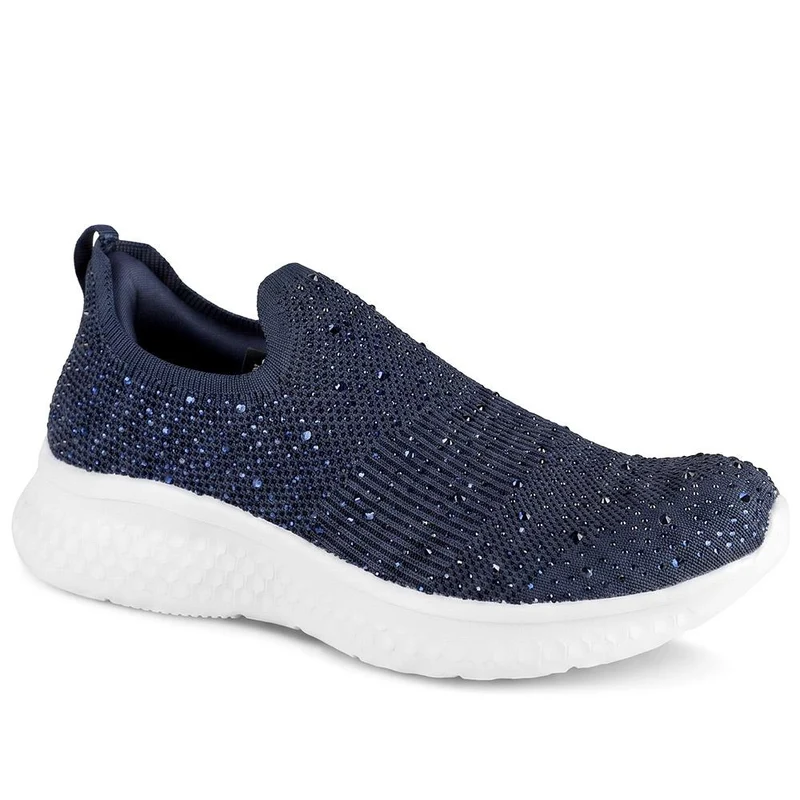 Wide Fit Memory Foam Sporty Trainers - BRK43042 / 329 071