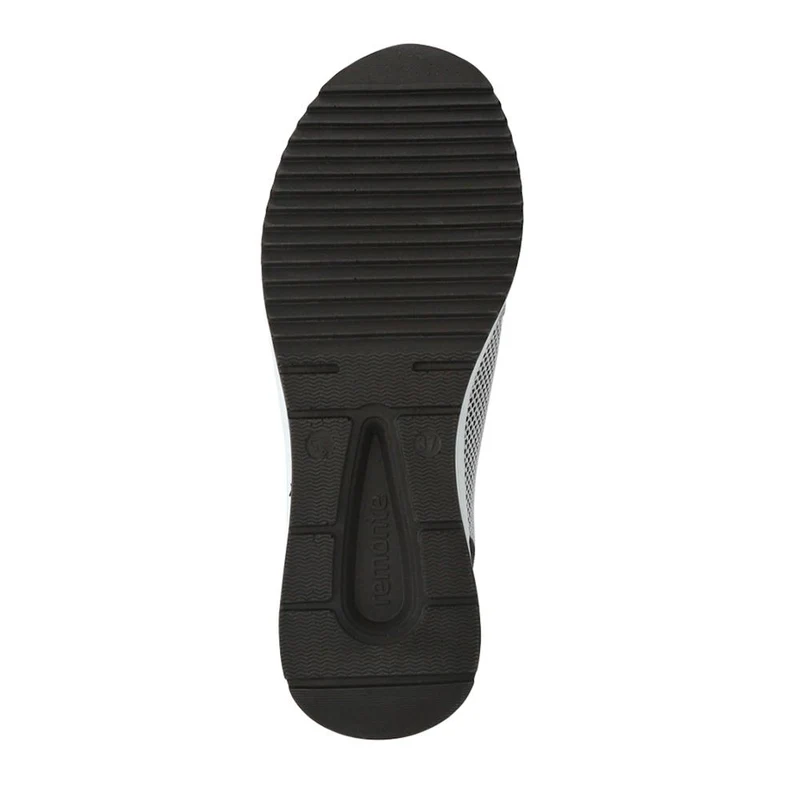 Wedged Slip-On Trainers - DRS40500 / 325 665 - Black-White