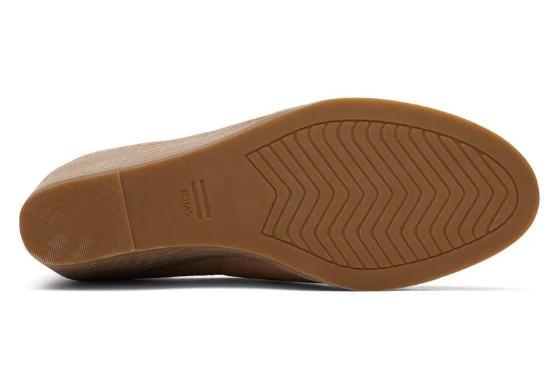 TOMS Kallie Wildlederstiefel mit Ausschnitt für Damen – Braun