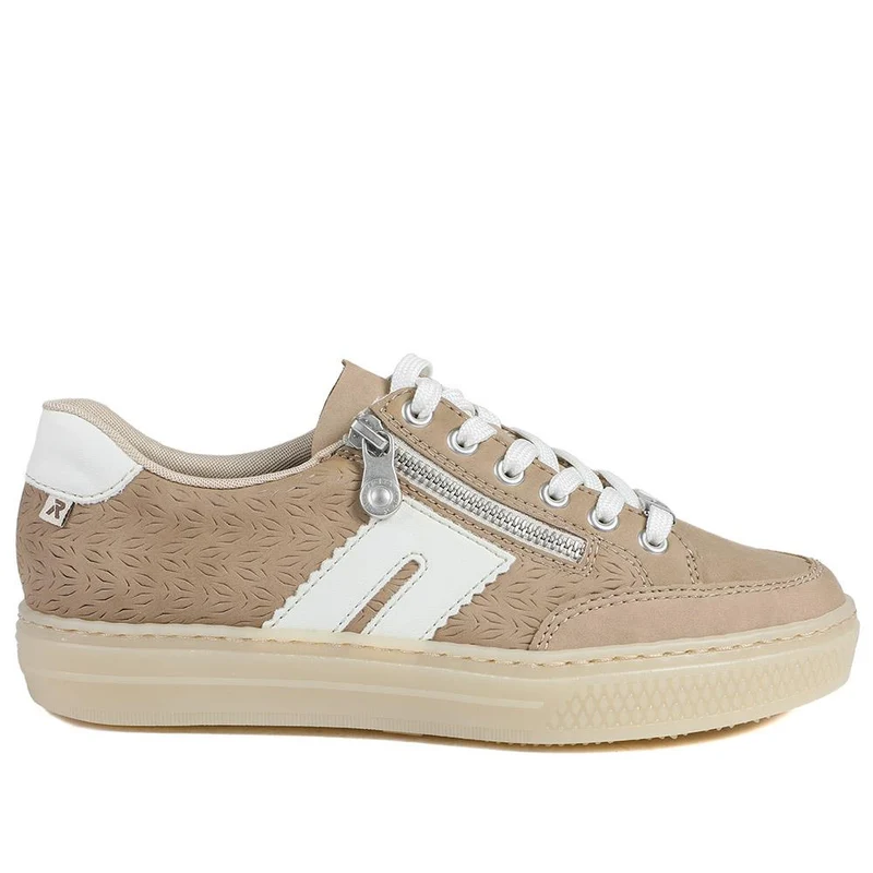 Rieker Altoz Zipped Trainers - RKR43533 / 328 943 - Brown