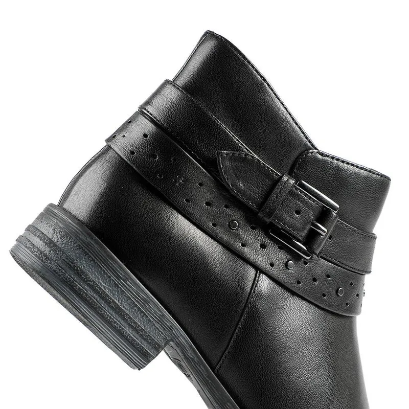 Van Dal Fiesta II Extra Wide Fit Ankle Boots - GUP42505 / 328 843 - Black Leather