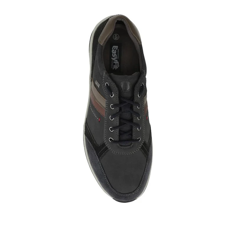 EasyFit Extra Wide Water Resistant Lace Up Shoes - ANTONY / 328 194 - Navy