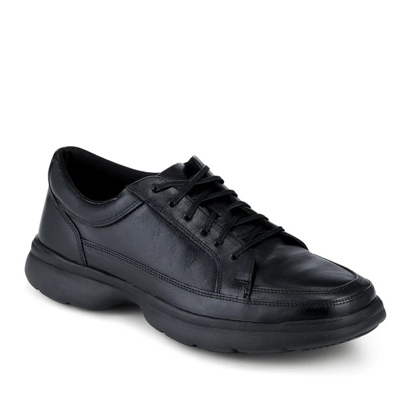 Lightweight Cushioned Casual Laced Shoes - TEJ42003 / 328 344 - Black
