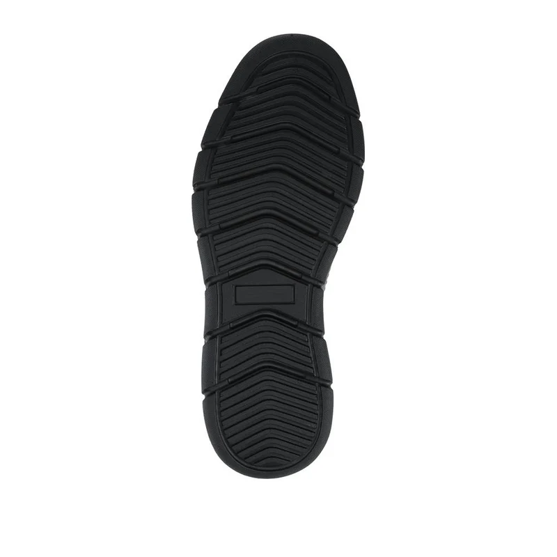 Casual Lightweight Lace Up Shoes - TEJ42001 / 328 342 - Black