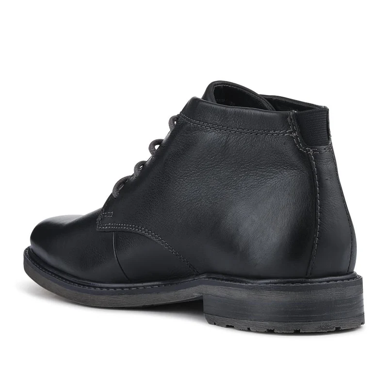Bugatti Casual Lace-Up Leather Boots - BUG42505 / 327 675 - Black