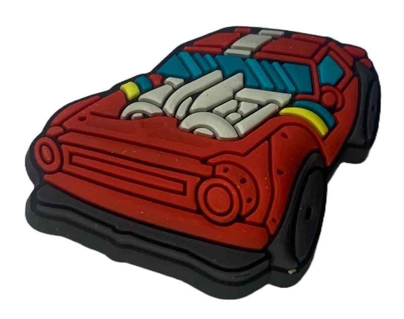Crocs Jibbitz Hot Wheels Roter Autoanhänger
