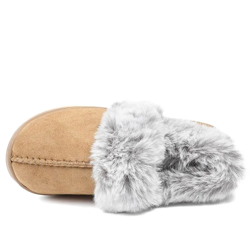 Luxury Velour Cushioned Slippers - GALOP42000 / 328 069 - Chestnut
