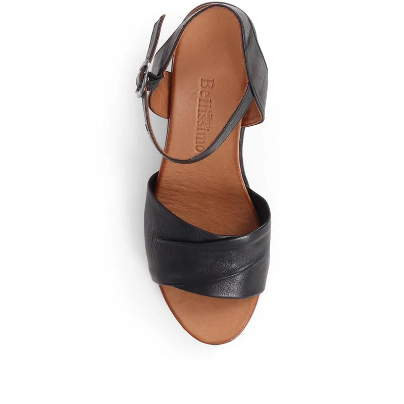Adjustable Buckle Wedges - BELMETIN37017 / 323 773 - Black