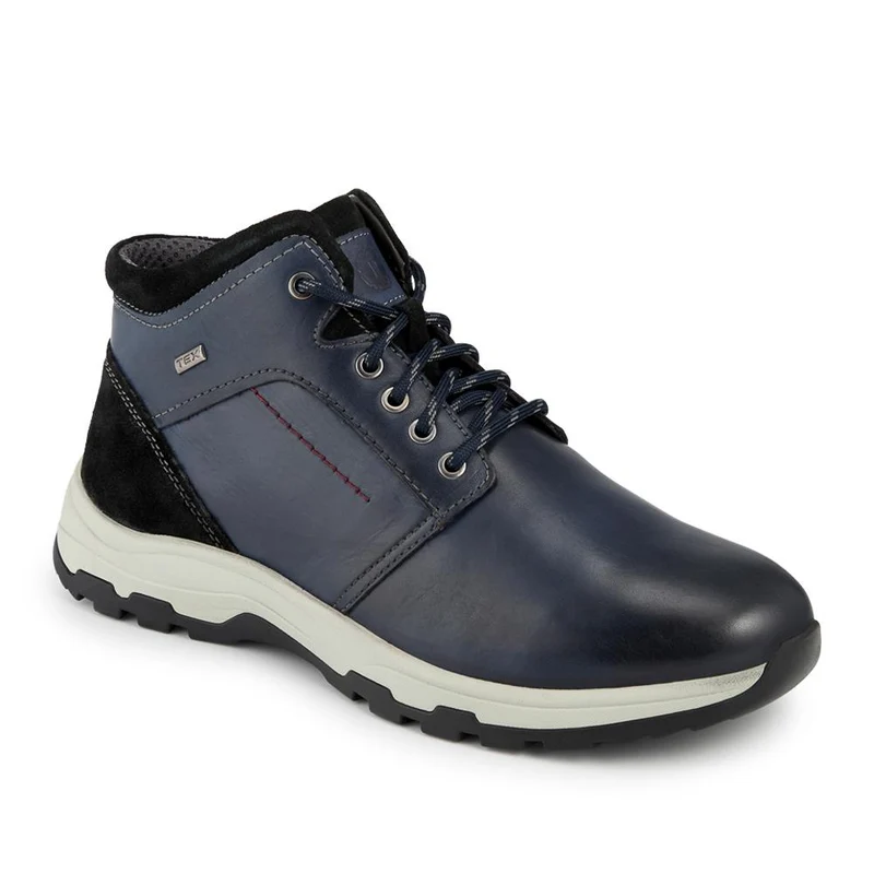 EasyFit Extra Wide Lace Up Boots - JOE / 328 141 - Navy