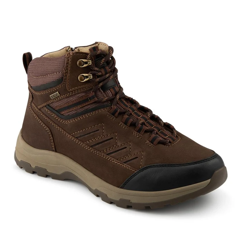 EasyFit Extra Wide Water Resistant Boots - CARL / 328 211 - Brown