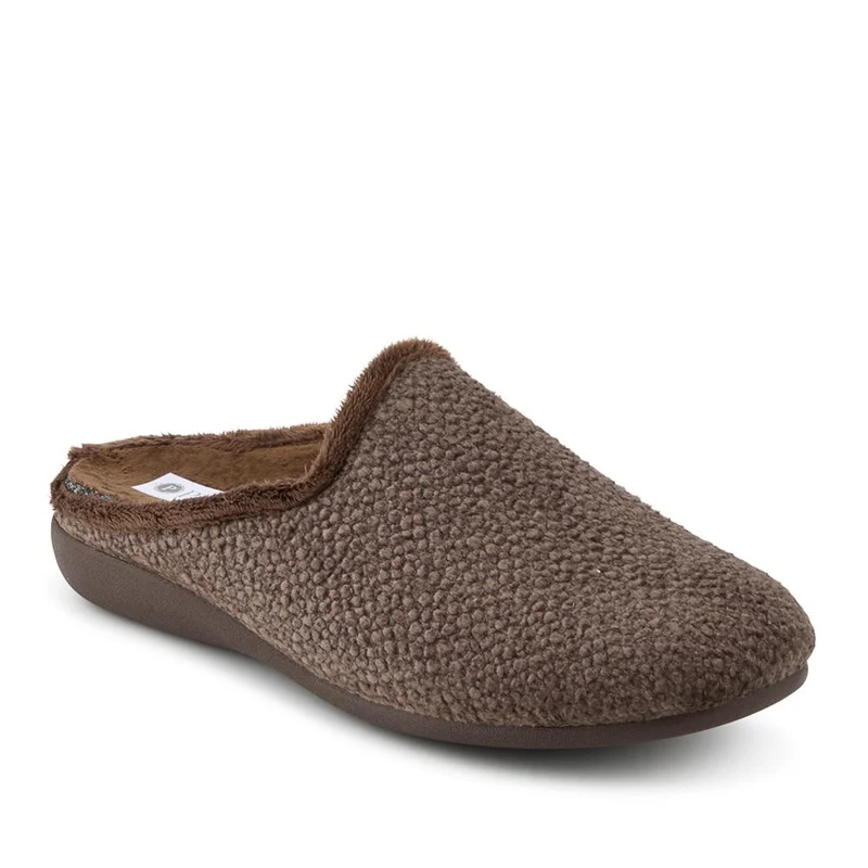 Soft Cushioning Mule Slippers With Grip Sole - BONAD42002 / 328 236 - Brown