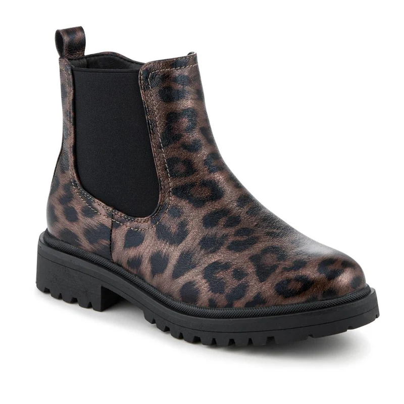 Chunky Zip Up Chelsea Boots - WBINS42082 / 328 122