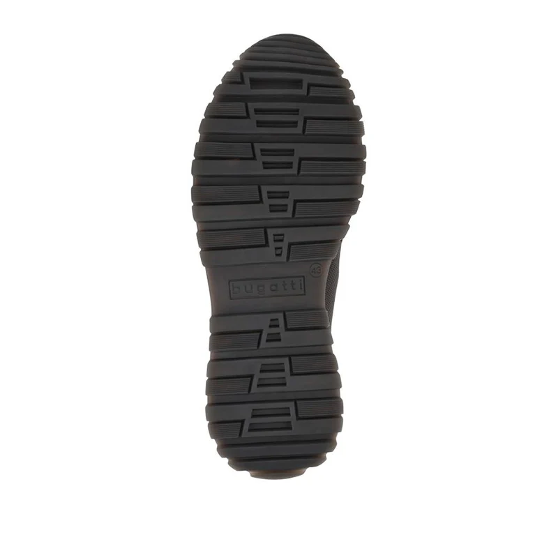 Bugatti Zip Fasten Leather Trainers - BUG42510 / 328 320 - Brown