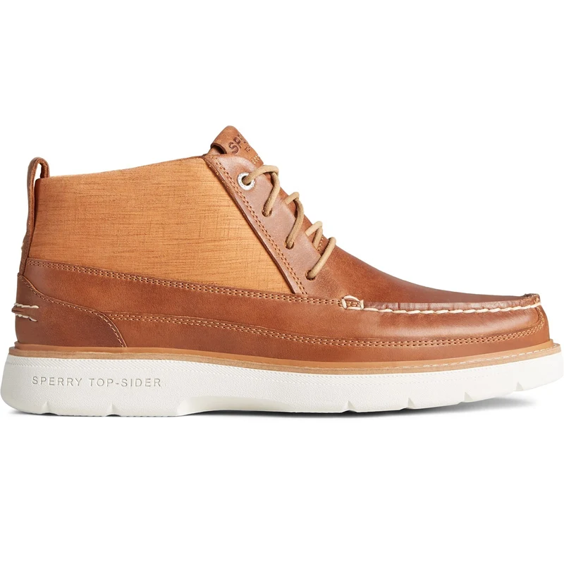 Sperry Authentische Original Plushwave Lug Chukka-Stiefel für Herren – Hellbraun