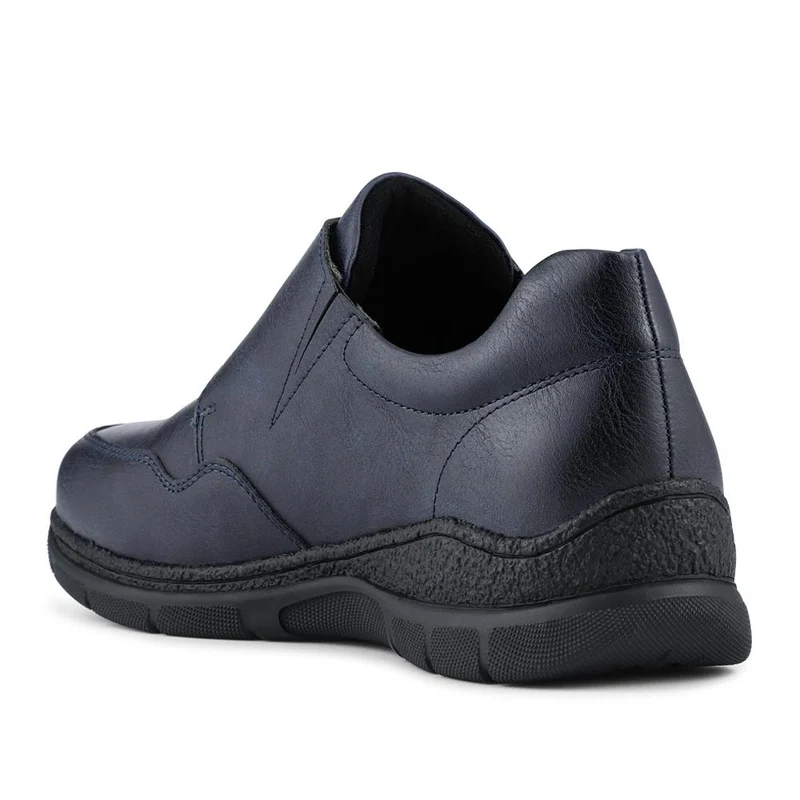 Wide Fit Adjustable Fitting Monk Shoes - WOIL42047 / 328 332 - Navy