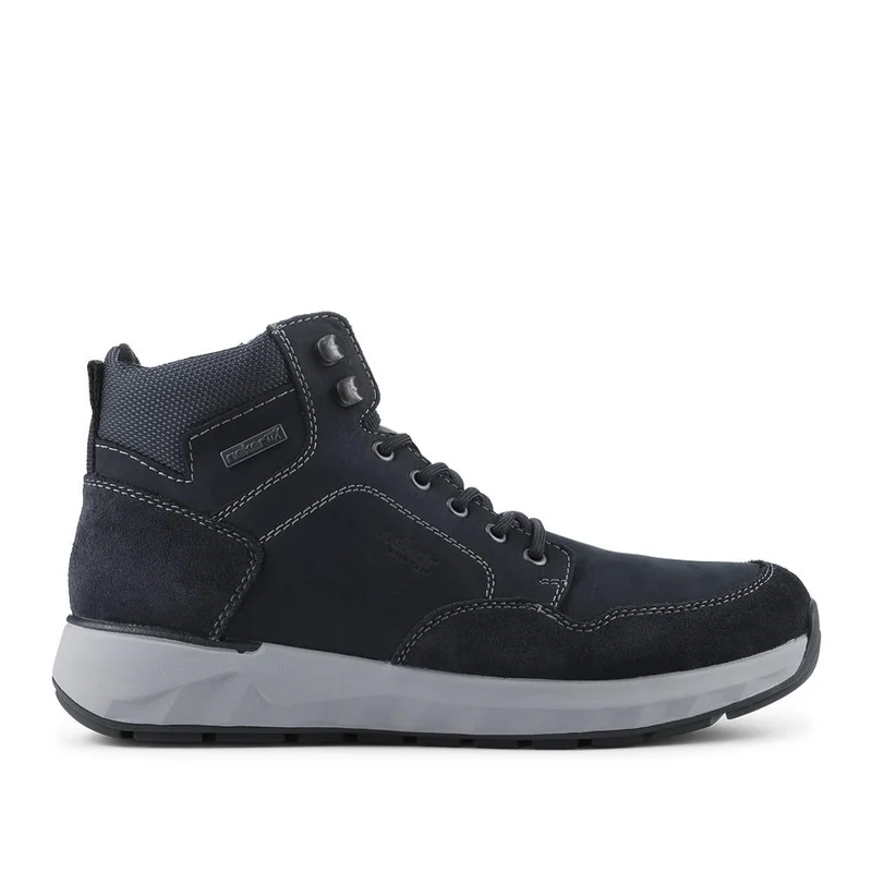 Rieker Extra Wide Cushioned Walking Boots - RKR42538 / 328 103 - Navy