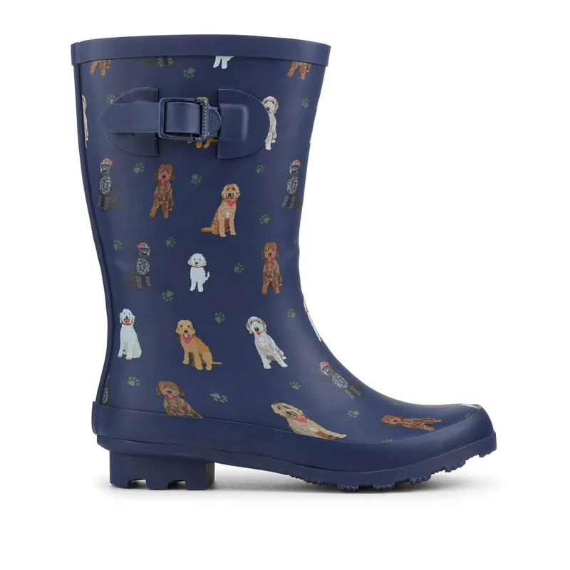 Waterproof Dog Wellies - JDE42001 / 328 488 - Navy Multi