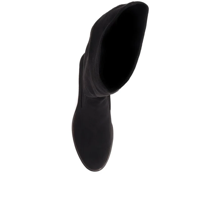Long Calf Boots - CAPRI38504 / 325 550 - Black