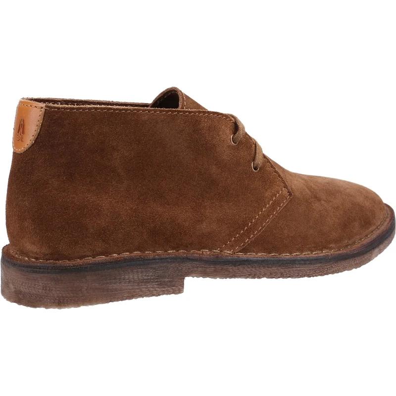 Hush Puppies Herren Samuel Wildleder Chukka Stiefel – Hellbraun