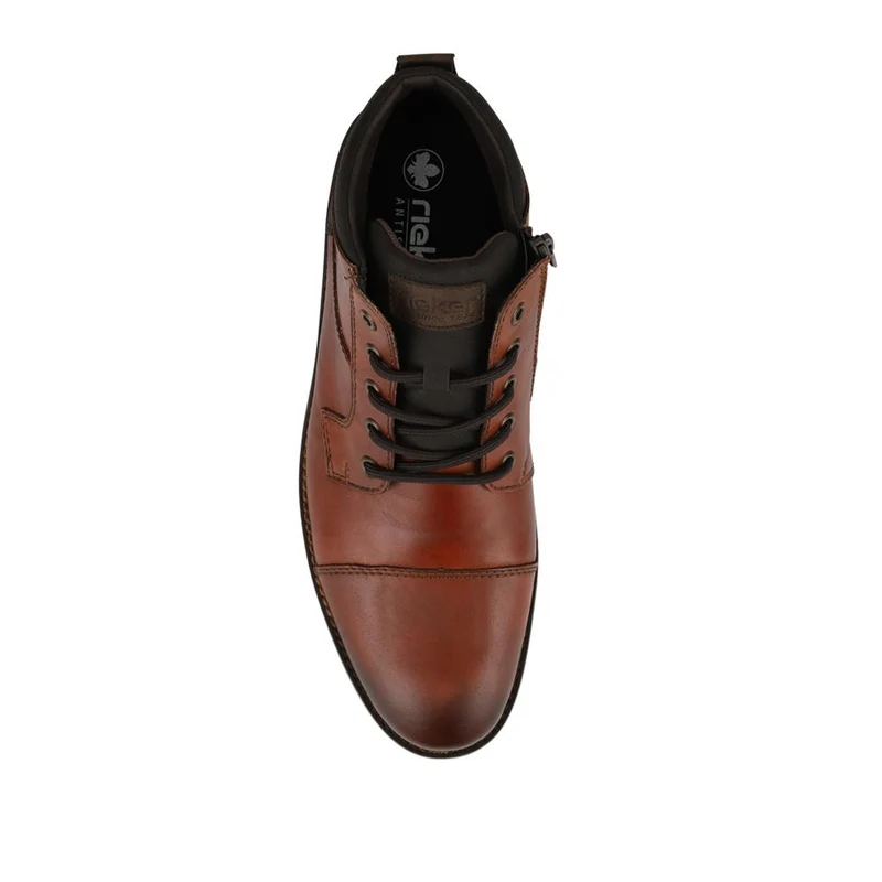 Men’s Waterproof Leather Ankle Boots - RKR42521 / 327 832 - Tan