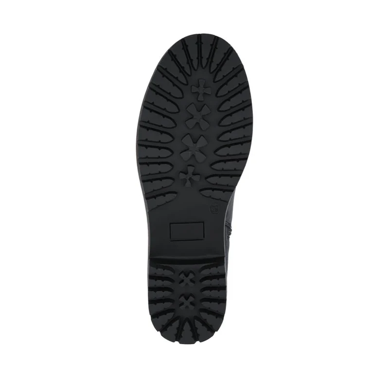 Wide Fit Slip On Boots With Side Zip - WK42004 / 328 123 - Black