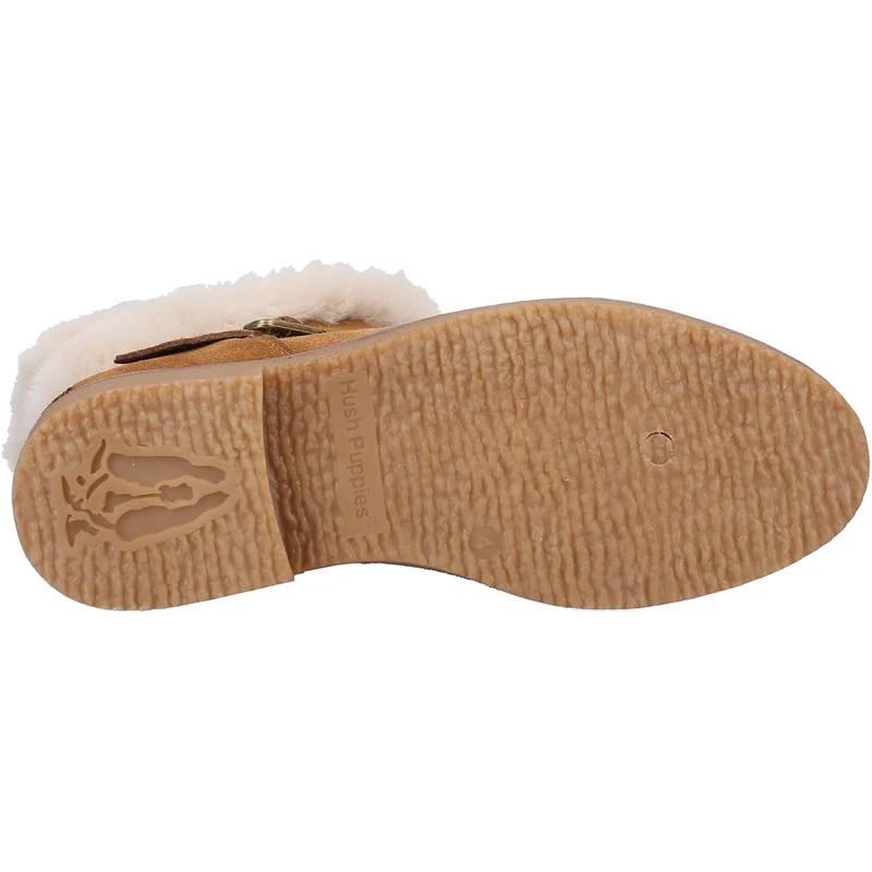 Hush Puppies Damen Hannah Wildlederstiefel – Hellbraun