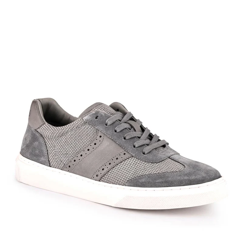 Stephan Lace-Up Leather Trainers - STEPHAN / 328 076