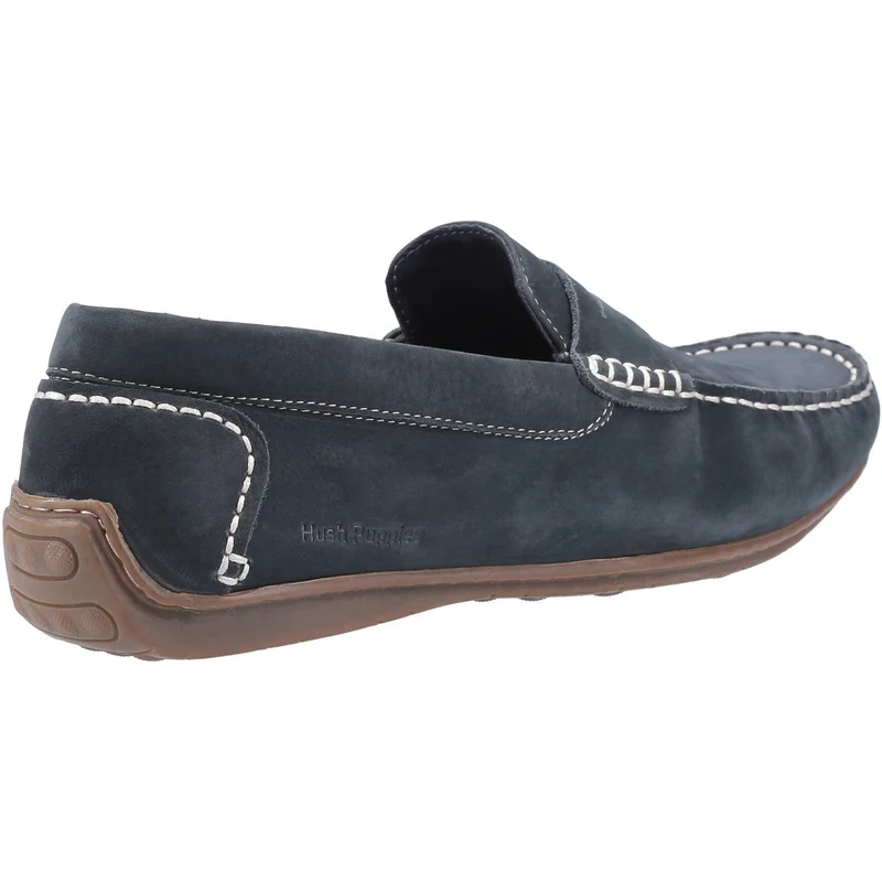 Hush Puppies Roscoe Lederschuhe für Herren – Marineblau