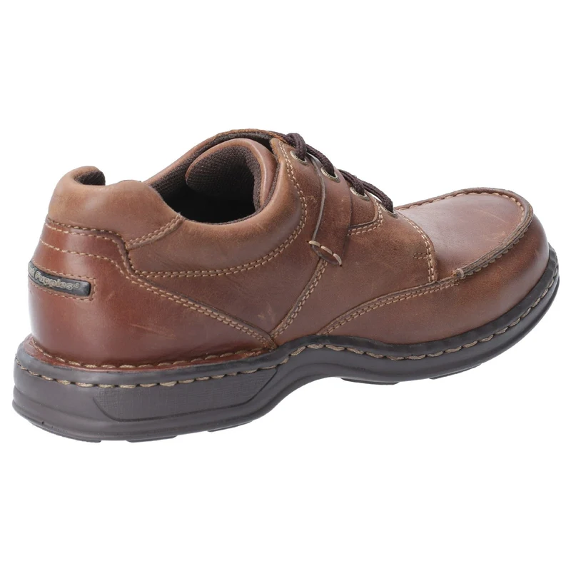 Hush Puppies Herren Randall II Lederschuhe – Braun