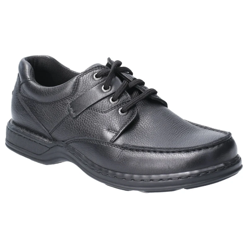Hush Puppies Herren Randall II Lederschuhe - Schwarz