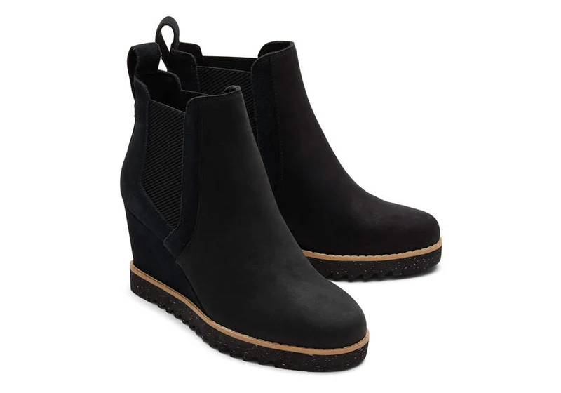 TOMS Maddie-Stiefelette für Damen – Schwarz