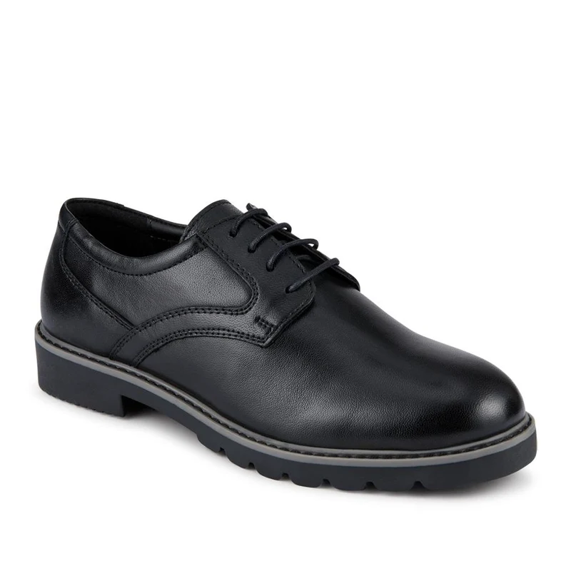 Bellissimo Leather Lace-Up Shoes - BELRNB42009 / 327 982 - Black