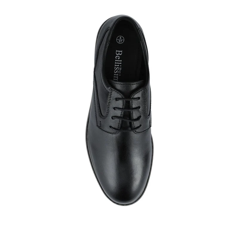 Bellissimo Leather Lace-Up Shoes - BELRNB42009 / 327 982 - Black