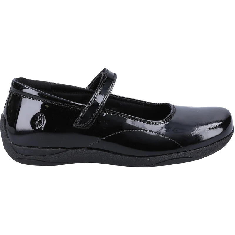 Hush Puppies Schulschuhe Aria aus Lackleder für Mädchen – Schwarz