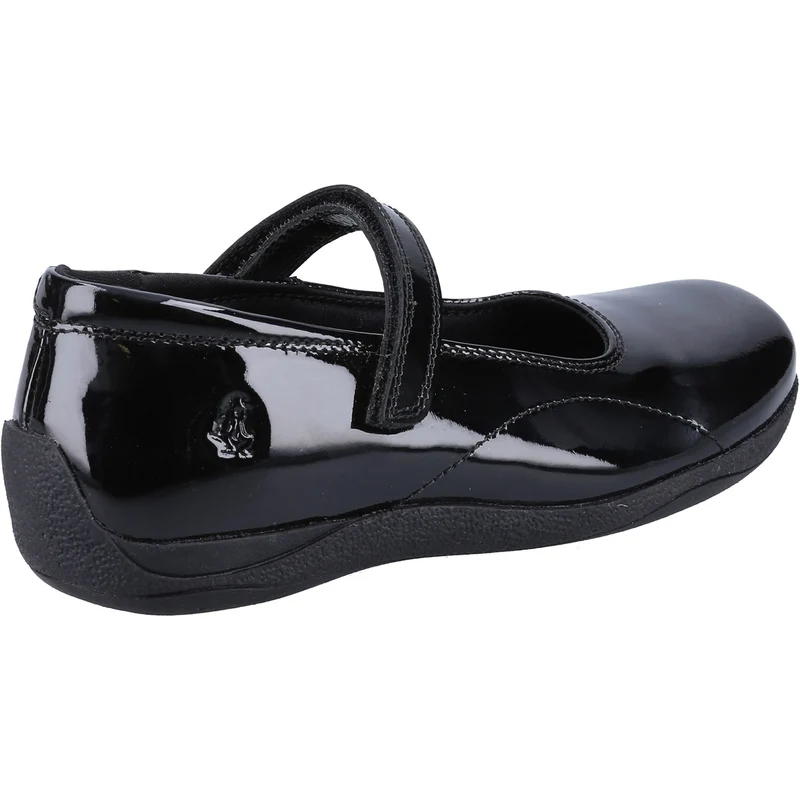 Hush Puppies Schulschuhe Aria aus Lackleder für Mädchen – Schwarz