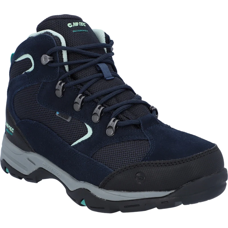 Hi-Tec Damen Storm Wildlederstiefel – Blau