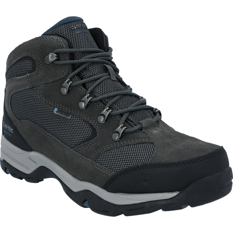 Hi-Tec Herren Storm Wide Fit Wildlederstiefel – Grau