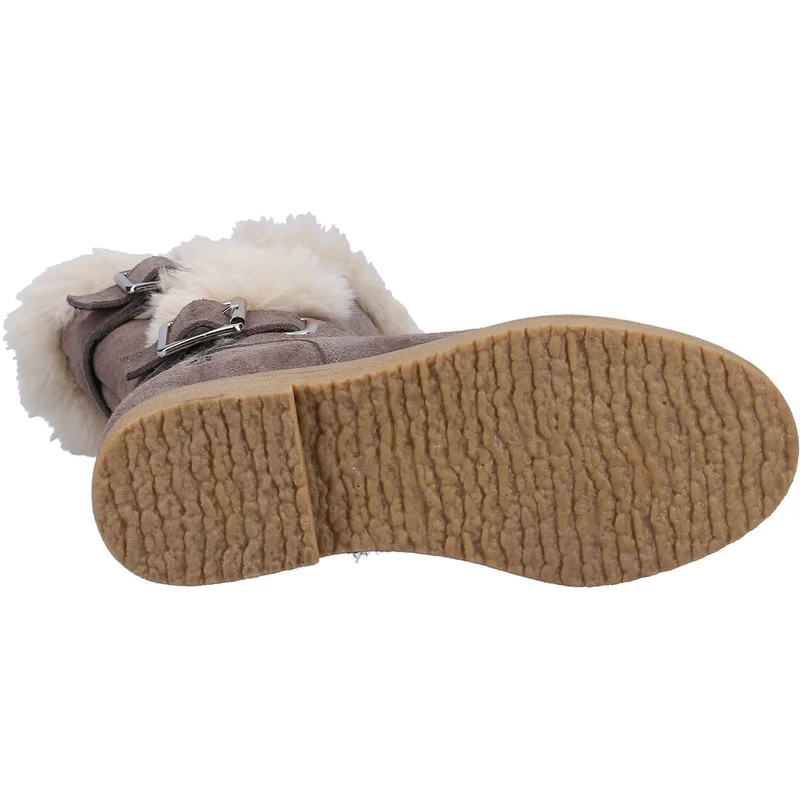 Hush Puppies Megan Wildlederstiefel für Mädchen – Grau
