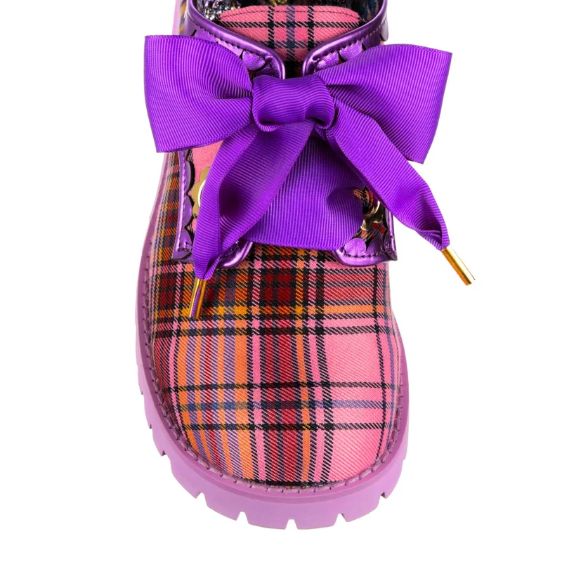 Irregular Choice Damen Class Act Schuh – Rosa