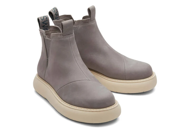 TOMS Damen Alpargata Mallow Chelsea Stiefel - Grau