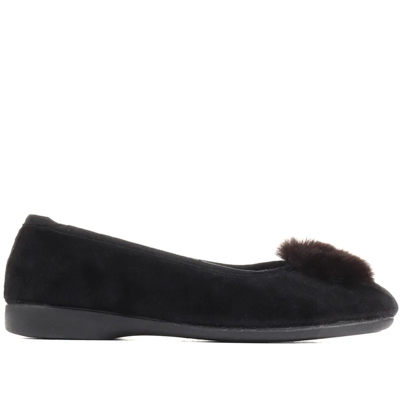 Ballerina Slippers - FEVI36011 / 322 745 - Black