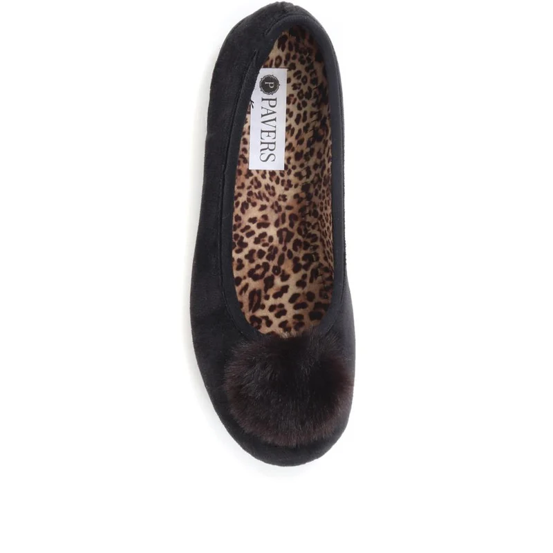 Ballerina Slippers - FEVI36011 / 322 745 - Black