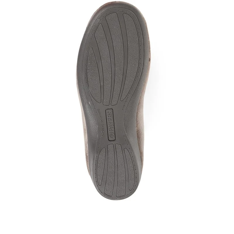 Ballerina Slippers - FEVI36011 / 322 745 - Grey