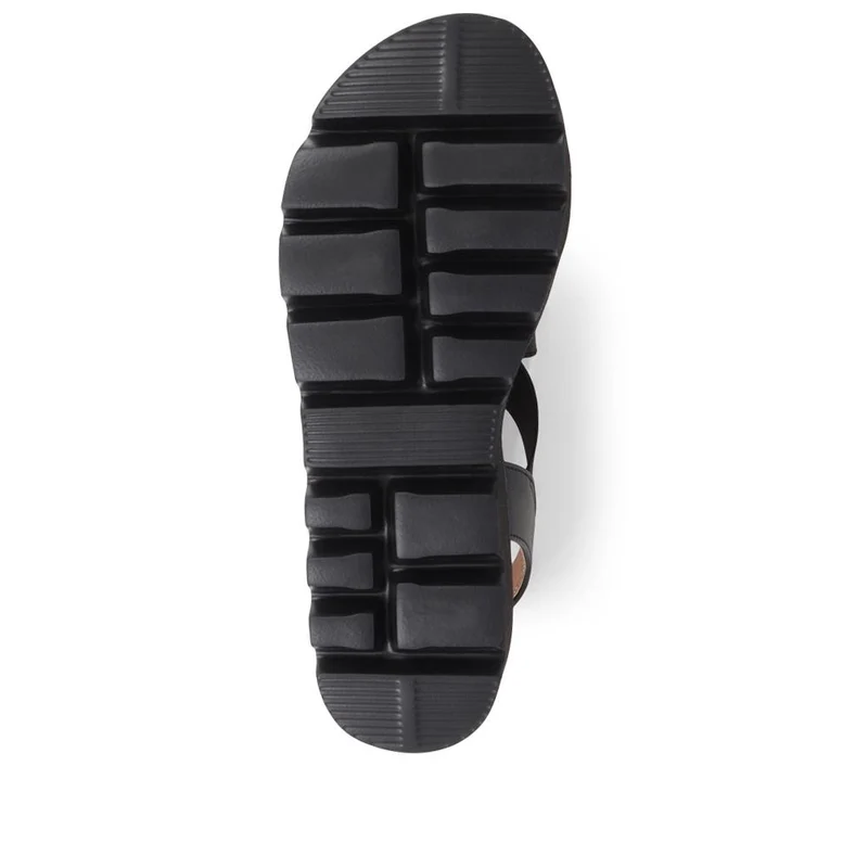 Slip On Chunky Sandals - BAIZH39011 / 325 194 - Black Multi