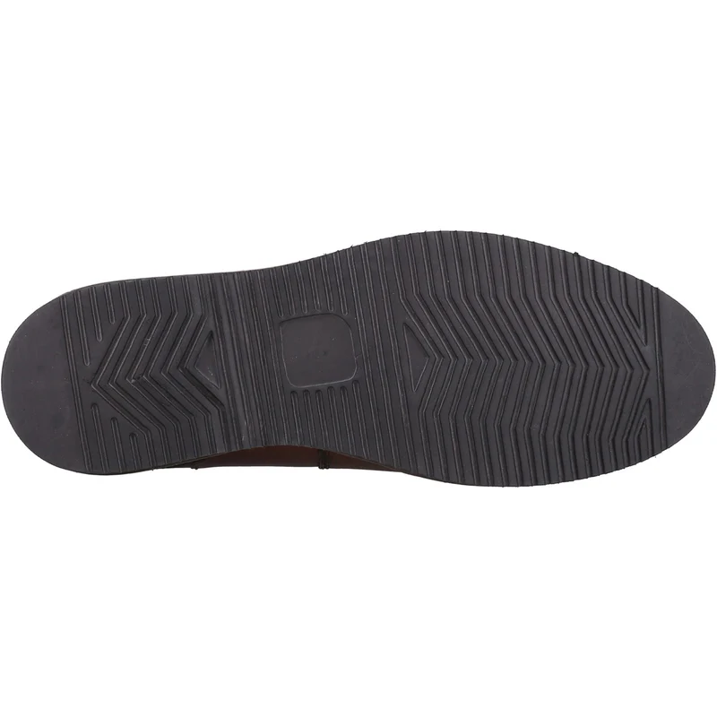 Hush Puppies Herren Warren Leder Chelsea Stiefel - Braun