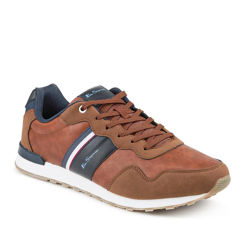 Ben Sherman Lace Up Trainers - BENS42002 / 328 043 - Tan