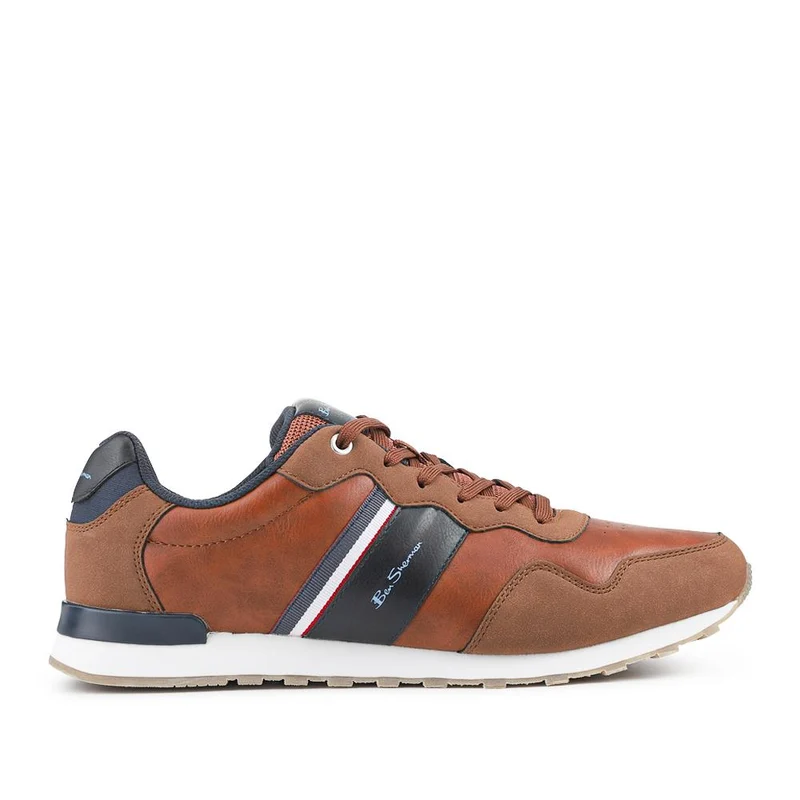 Ben Sherman Lace Up Trainers - BENS42002 / 328 043 - Tan